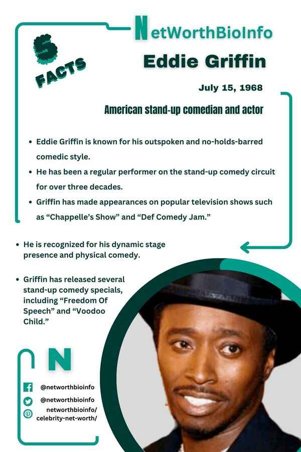 Eddie Griffin 5 facts And Bio