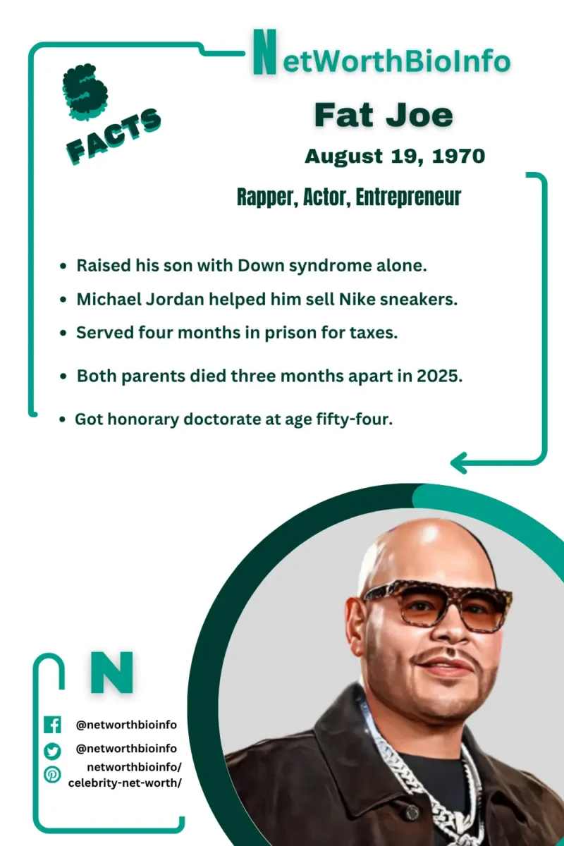 Fat Joe Net Worth & Five facts
